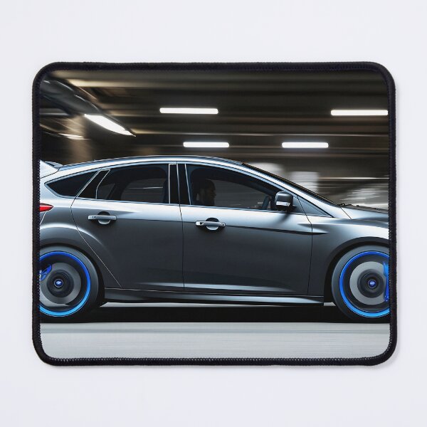 Item preview, Gunmetal Grey Ford Focus RS Poster – Stealth and Performance Combined IV designed and sold by AutoPopStudio.