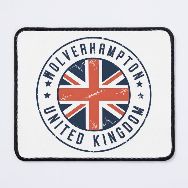 Item preview, Wolverhampton United Kingdom Vintage Travel Emblem designed and sold by jeshands.