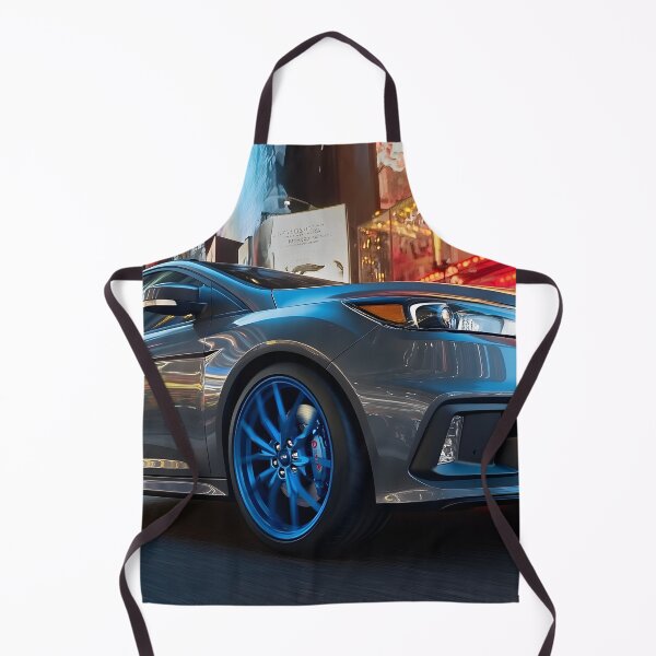 Item preview, Gunmetal Grey Ford Focus RS Poster – Stealth and Performance Combined V designed and sold by AutoPopStudio.