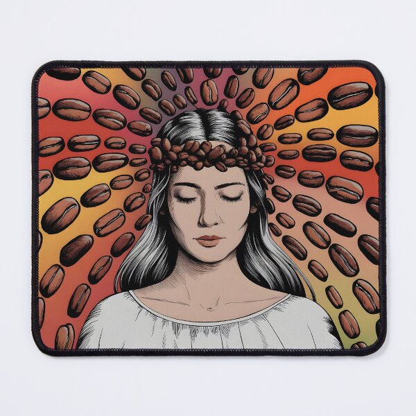 Item preview, Coffee Queen – Brewed to Perfection! designed and sold by Vivid Art Zone.