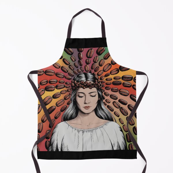 Item preview, Coffee Queen – Brewed to Perfection! designed and sold by Vivid Art Zone.