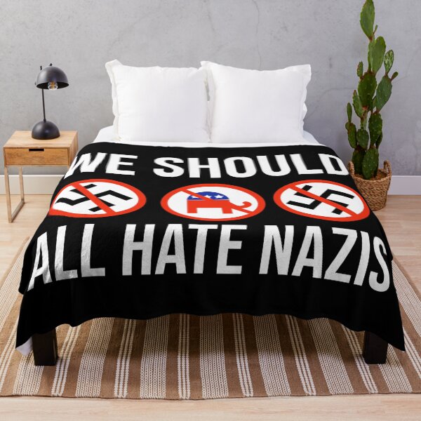 Item preview, We should all hate Nazis  designed and sold by Rachel the Artist .