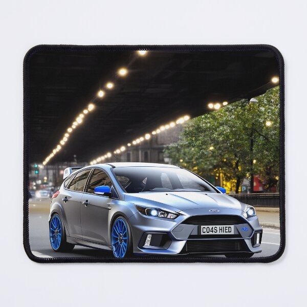 Item preview, Gunmetal Grey Ford Focus RS Poster – Stealth and Performance Combined VI designed and sold by AutoPopStudio.