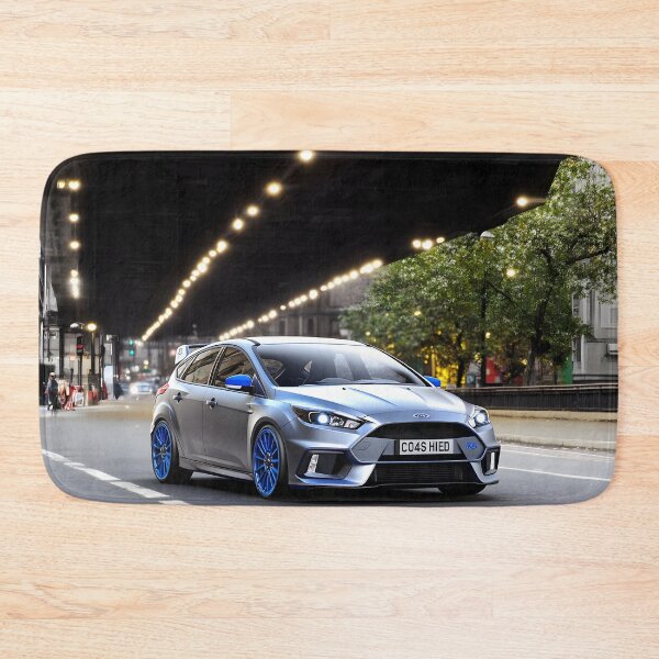 Item preview, Gunmetal Grey Ford Focus RS Poster – Stealth and Performance Combined VI designed and sold by AutoPopStudio.