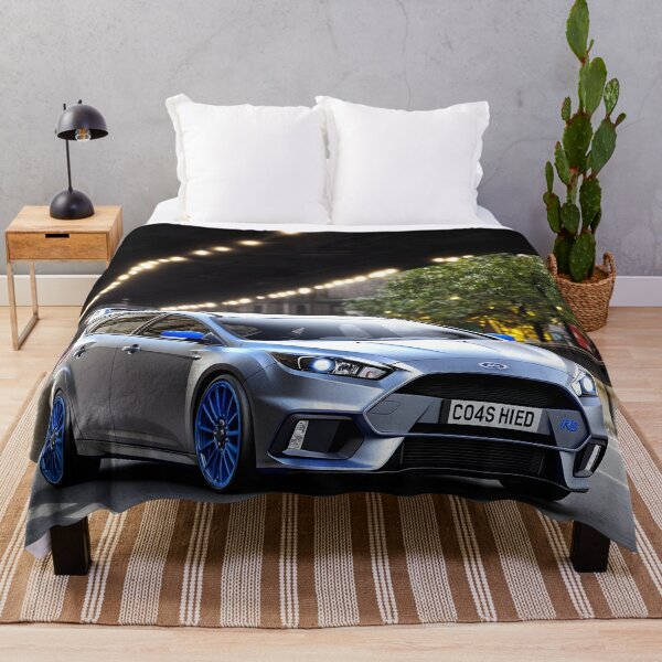 Item preview, Gunmetal Grey Ford Focus RS Poster – Stealth and Performance Combined VI designed and sold by AutoPopStudio.