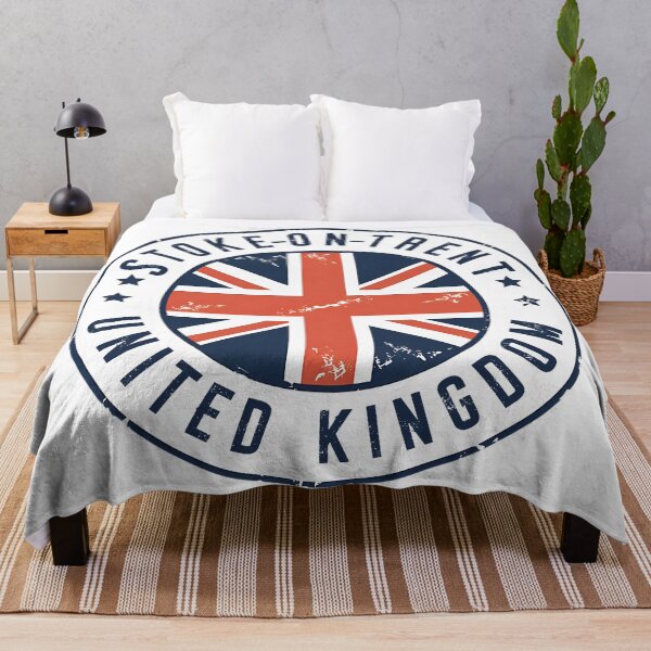Item preview, Stoke-on-Trent United Kingdom Vintage Travel Emblem designed and sold by jeshands.