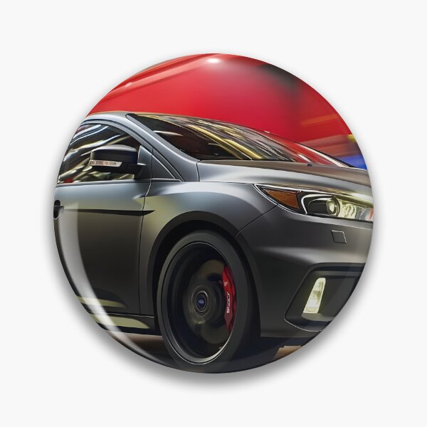 Item preview, Black Ford Focus RS Poster – The Ultimate Stealth Machine designed and sold by AutoPopStudio.
