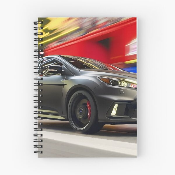 Item preview, Black Ford Focus RS Poster – The Ultimate Stealth Machine designed and sold by AutoPopStudio.