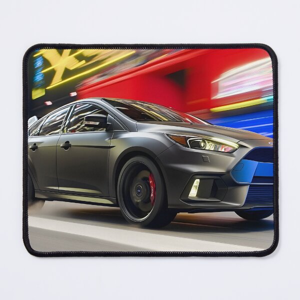 Item preview, Black Ford Focus RS Poster – The Ultimate Stealth Machine designed and sold by AutoPopStudio.