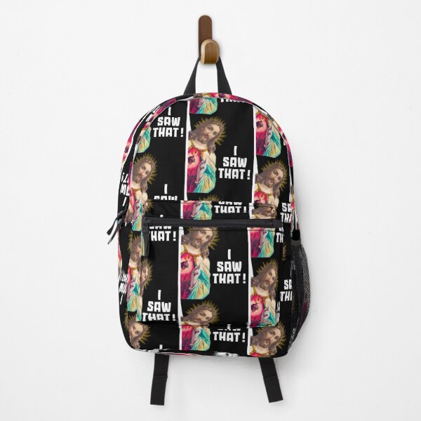 Item preview, Jesus Meme I Saw That Funny Sticker designed and sold by EthosWear.