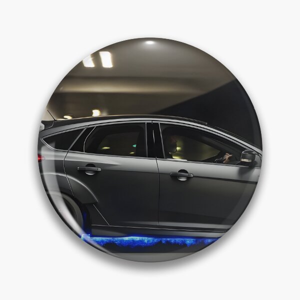 Item preview, Black Ford Focus RS Poster – The Ultimate Stealth Machine II designed and sold by AutoPopStudio.