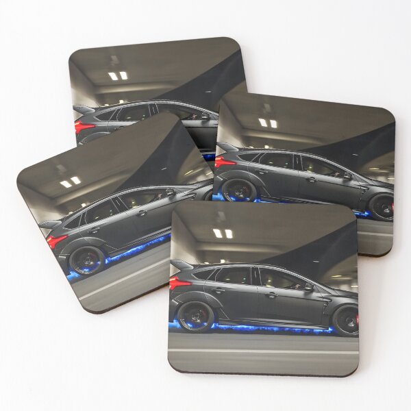 Item preview, Black Ford Focus RS Poster – The Ultimate Stealth Machine II designed and sold by AutoPopStudio.