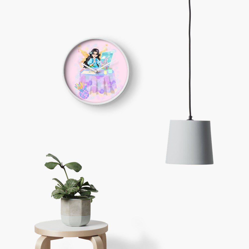 Item preview, Clock designed and sold by FairyBookClub.