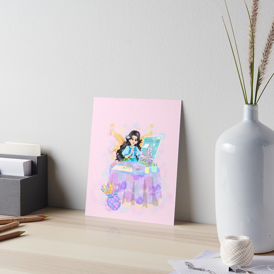 Item preview, Art Board Print designed and sold by FairyBookClub.
