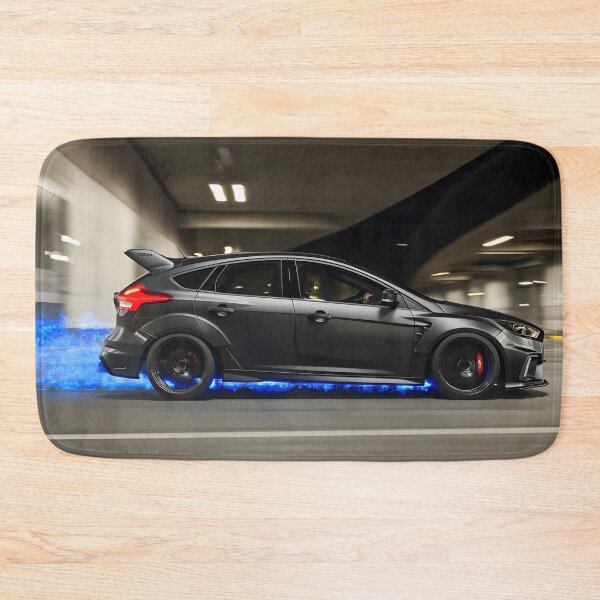 Item preview, Black Ford Focus RS Poster – The Ultimate Stealth Machine II designed and sold by AutoPopStudio.