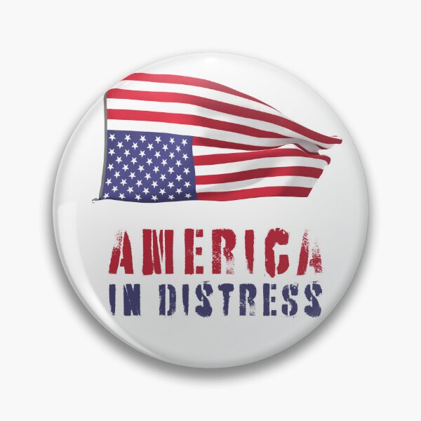 Item preview, America in Distress / Deep Danger designed and sold by GuerillaDesign.