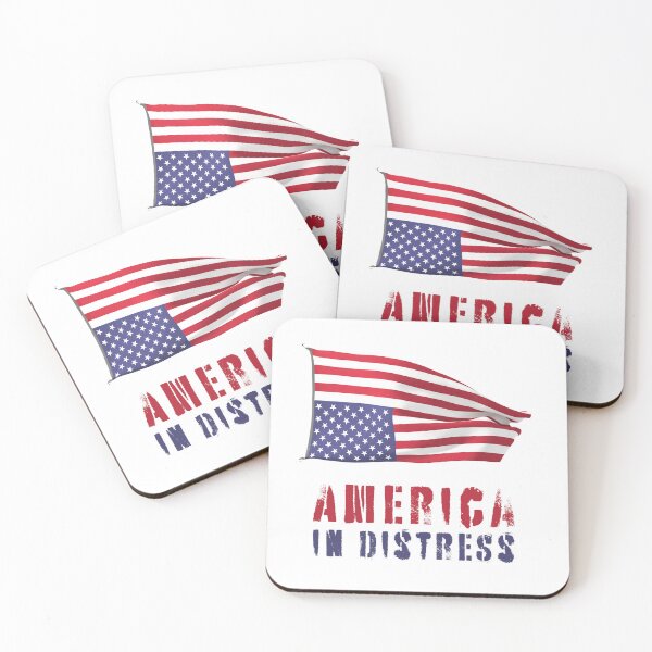 Item preview, America in Distress / Deep Danger designed and sold by GuerillaDesign.