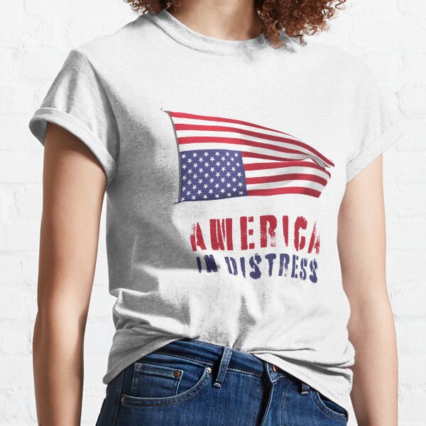 Item preview, America in Distress / Deep Danger designed and sold by GuerillaDesign.