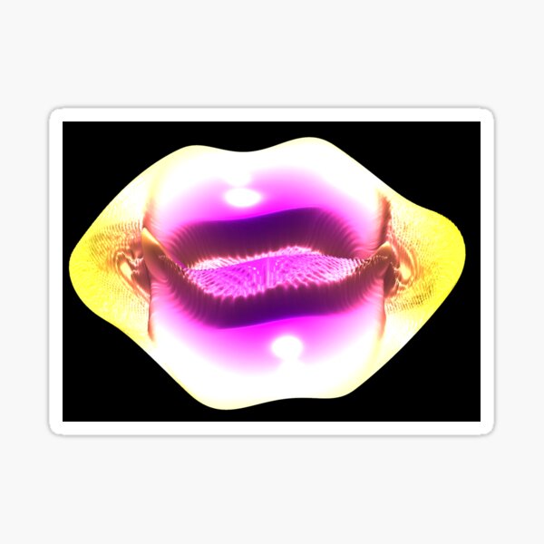 Retro Artistic Stylist KISS Fan Art Sticker