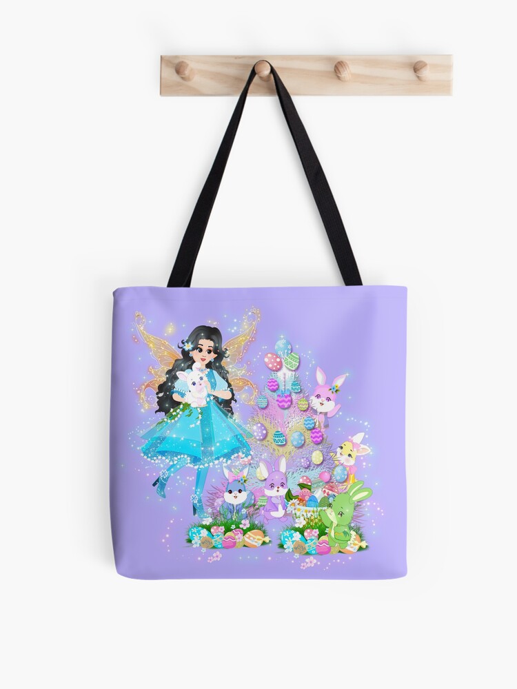 Thumbnail 1 of 2, Tote Bag, Hallie's Magical Easter Tree designed and sold by FairyBookClub.
