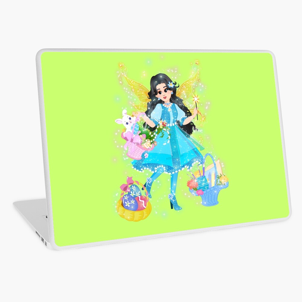Item preview, Laptop Skin designed and sold by FairyBookClub.
