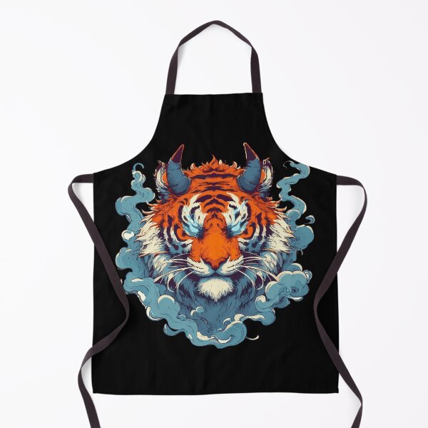 Item preview, Oni Tiger Tattoo Retro Vintage designed and sold by TomFrontierArt.
