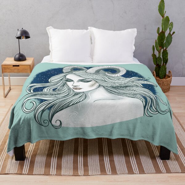 Item preview, Aria the Aries - Soft Aqua designed and sold by MaryAura.