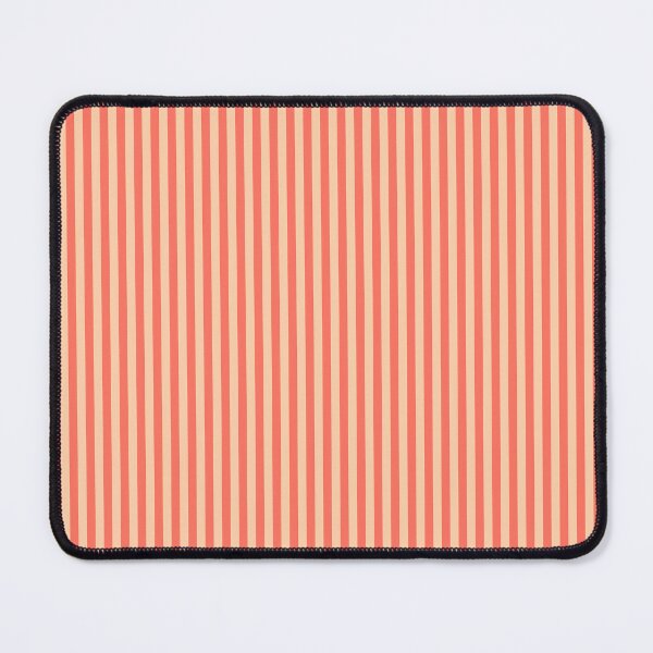 Item preview, Soft Retro Stripes in Coral and Cream designed and sold by JuneJournal.