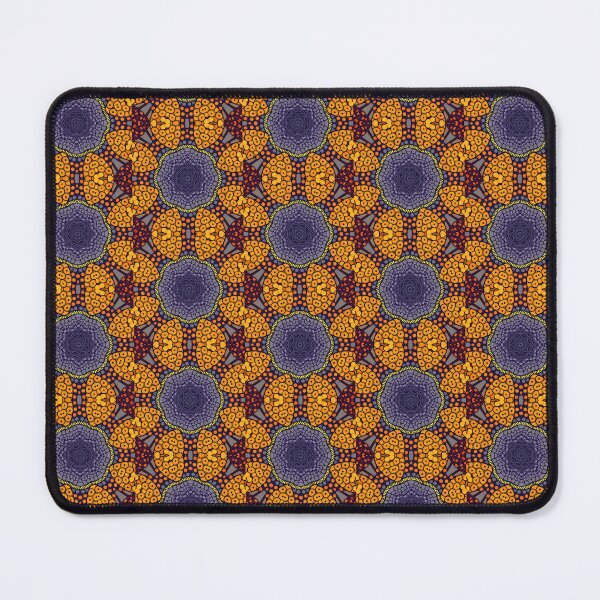 Item preview, Afro-centric Pattern in Shades of Yellow, Red, Lilac and Orange Accents designed and sold by MimsTees.