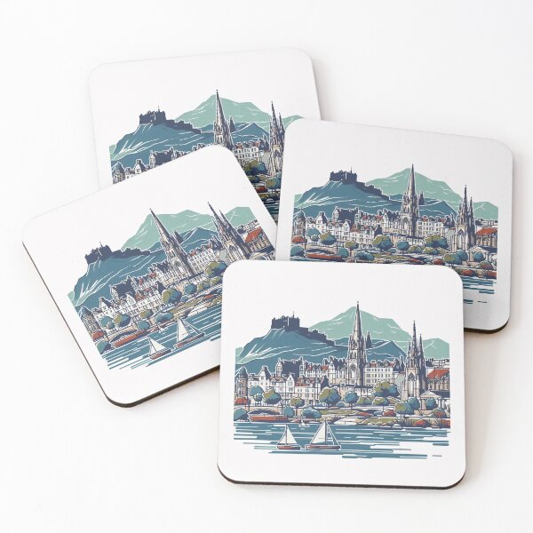 Item preview, Scotland's Stunning 3D Sketch: Isle of Skye, Edinburgh Castle & More ,  designed and sold by PaintMeWorld.