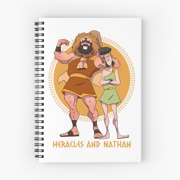 Item preview, Heracles and Nathan designed and sold by Matt Harrison Draws.