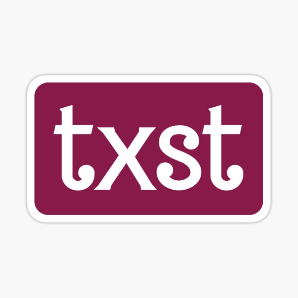 Item preview, TXST Barbie font designed and sold by TXSTSwanShop.