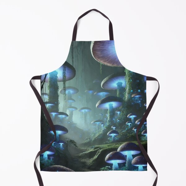 Item preview, Luminous Realm: The Bioluminescent Forest designed and sold by AbstractAnom.