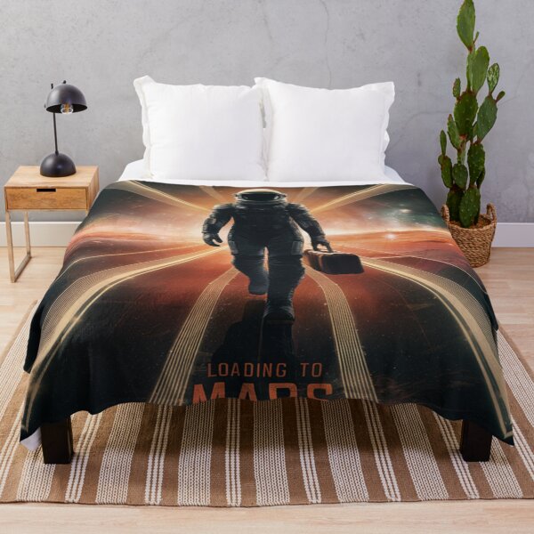 Item preview, Loading to Mars - Futuristic Space Travel & Astronaut Design designed and sold by Tamarage.