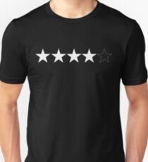 Four Stars Out of Five Unisex T-Shirt