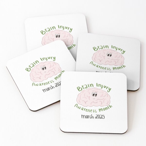 Item preview, Brain injury awareness month designed and sold by CabinThreadCo.