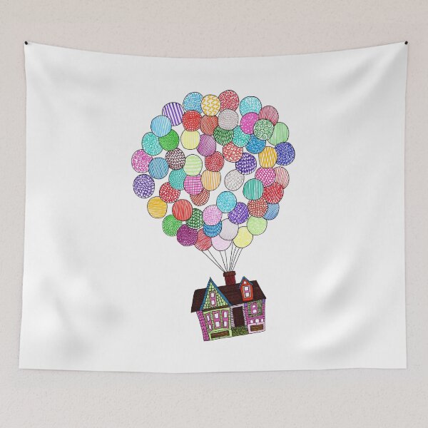 Item preview, Up House Zentangle designed and sold by DesignPMG.