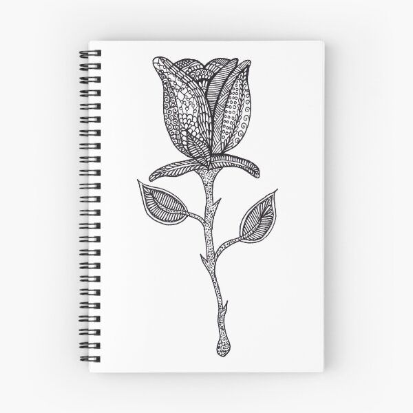 Item preview, Flower Zentangle designed and sold by DesignPMG.