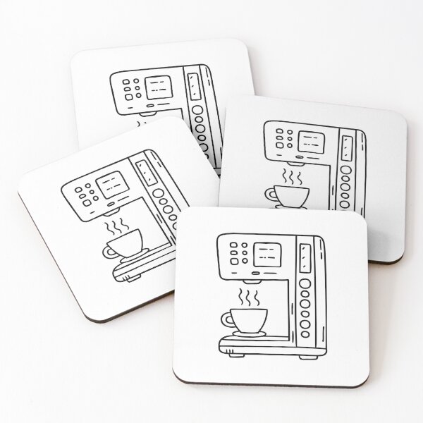 Item preview, Instant coffee vending machine with cup and steam rising designed and sold by rasagamastore.