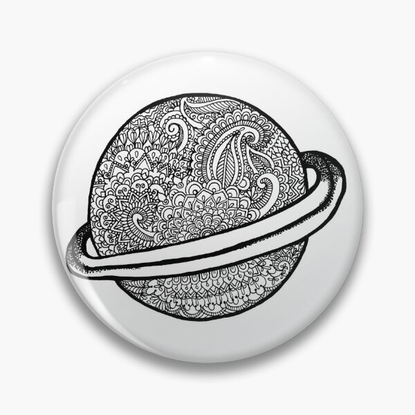 Item preview, Saturn Zentangle designed and sold by DesignPMG.