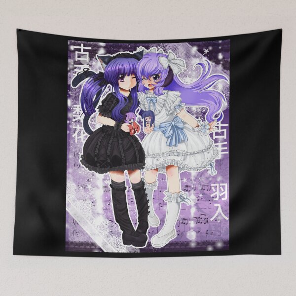 Item preview, Rika furude and Hanyuu  designed and sold by despairfamily.