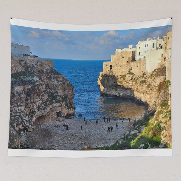 Item preview, Coastal town Monopoli designed and sold by Alla Gill.