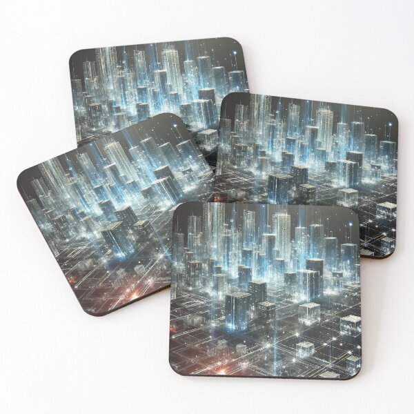 Item preview, Neon Nexus: The Digital Metropolis designed and sold by AbstractAnom.