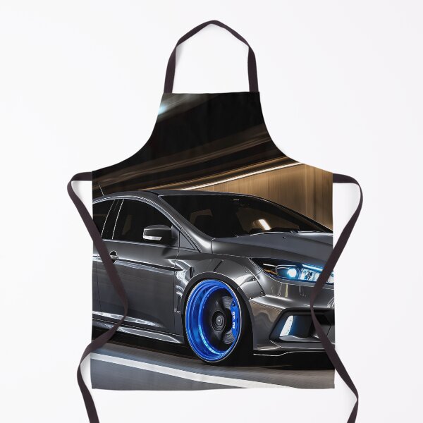 Item preview, Gunmetal Grey Ford Focus RS Poster – Stealth and Performance Combined VII designed and sold by AutoPopStudio.