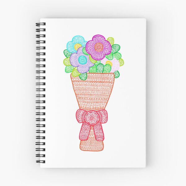 Artikelvorschau, Blumenstrauß Zentangle entworfen und verkauft von DesignPMG.