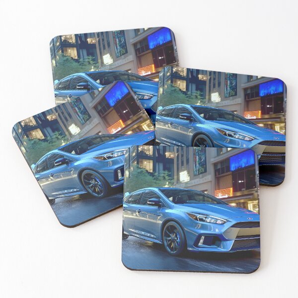 Item preview, Blue Ford Focus RS Poster – The Ultimate Hot Hatch Artwork VI designed and sold by AutoPopStudio.