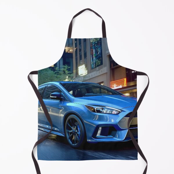 Item preview, Blue Ford Focus RS Poster – The Ultimate Hot Hatch Artwork VI designed and sold by AutoPopStudio.