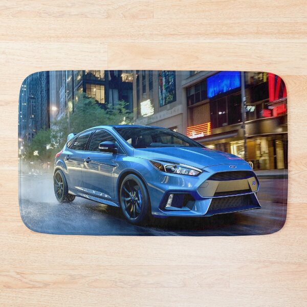 Item preview, Blue Ford Focus RS Poster – The Ultimate Hot Hatch Artwork VI designed and sold by AutoPopStudio.