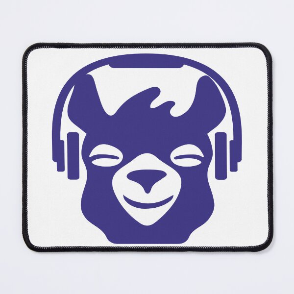 Item preview, Llama listening to music designed and sold by SeanSmithArt.
