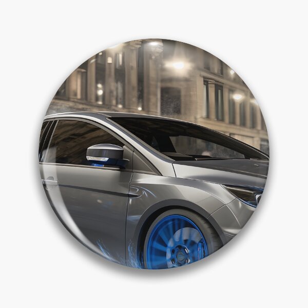 Item preview, Gunmetal Grey Ford Focus RS Poster – Stealth and Performance Combined VIII designed and sold by AutoPopStudio.